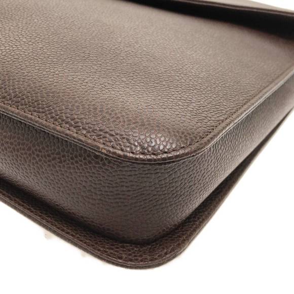Auth Chanel - Dark Brown Caviar Skin #100126C98B - Picture 5 of 12